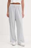 Puma pantaloni de trening PUMA x ROS&Eacute; culoarea gri, uni, 633796