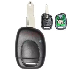 Carcasa cheie auto Techstar cu 1 buton si lama 206 pentru Renault &ndash; compatibila Clio, Kangoo, Megane, Twingo