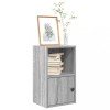 Gossi biblioteca, gri sonoma, 31x24x52 cm, lemn prelucrat