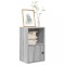 Gossi biblioteca, gri sonoma, 31x24x52 cm, lemn prelucrat