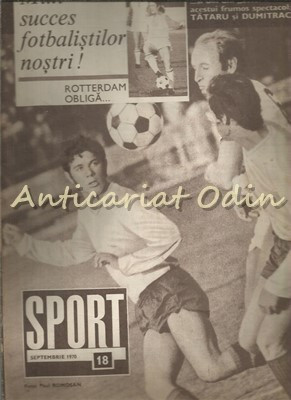 Sport Ilustrat. Septembrie 1970 - Nr.: 18 (281) foto