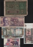 Set 5 bancnote de prin lume adunate (cele din imagini) #61, Europa