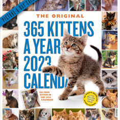 365 Kittens-A-Year Picture-A-Day Wall Calendar 2023