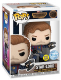 Figurina - Guardians of the Galaxy 3 - Star-Lord - Glow in the Dark | Funko