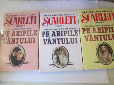Alexandra Ripley - Scarlett (volumul 1, volumul 2, volumul 3) foto
