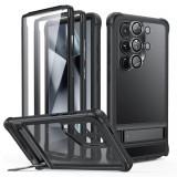 Husa ESR Armor Kickstand pentru Samsung Galaxy S24 Ultra Frosted Negru, Carcasa