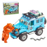 Set constructie Outdoor Aventura cu 277 piese JieStar 59213