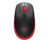 MOUSE LOGITECH, &quot;M190&quot;, PC sau NB, wireless, 2.4GHz, optic, 1000 dpi, butoane/scroll 3/1, , negru / rosu, 45507061 &quot;910-005908&quot; (timbru verde 0.18 lei