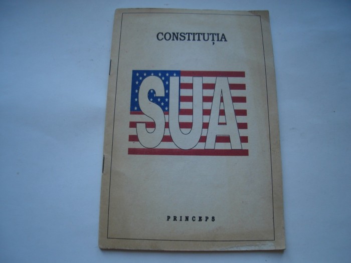 Constitutia Statelor Unite ale Americii. Princeps