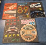 Almanah Auto Colectie: 1990, 1989, 1988, 1986, 1984 - Carte Tehnica Auto