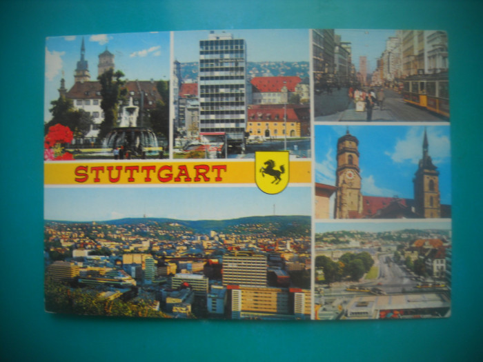 HOPCT 84314 STUTTGART -STAMPILOGRAFIE GERMANIA -CIRCULATA