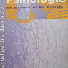 Doina Olga Stefanescu - Psihologie - Manual pentru clasa a X-a (2004)