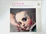 J.S. Bach* &ndash; Sonatas For Harpsichord And Violin - disc vinil, Supraphon 1972