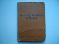 Constructii industriale si agricole - Al. Costinescu, V. Hopu