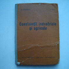 Constructii industriale si agricole - Al. Costinescu, V. Hopu