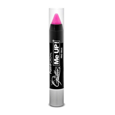 Creion cu sclipici, pentru fata si corp -UV reactiv - Candy Pink Glitter me Up! Paint Glow foto