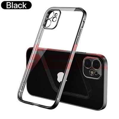 Toc TPU Plating Frame Apple iPhone 13 Pro Black foto
