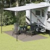 VidaXL Covor pentru cort, pliabil, gri deschis, 250 x 450 cm, HDPE
