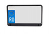 Suport Numar Inmatriculare Moto 25x15 cm Negru Universal