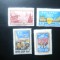4 Serii URSS de 1 val.1959 Aniversari