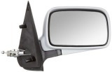 Oglinda exterioara VW Polo (6Kv) Classic/Combi 11.1995-06.1999 Partea Dreapta Crom Convex Manuala Prin Cablu Fara Incalzire 6K1857508E, carcasa grund