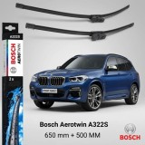 Cumpara ieftin Ștergătoare BMW X3 G01 din 11.2017 | Bosch Aerotwin A322S 650/500 mm