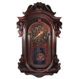 Cumpara ieftin Ceas de Perete Vintage cu Pendulă, Mecanism Silențios și Design Clasic, Model