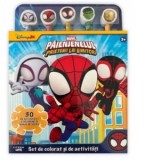 Marvel. Paienjenelul si prietenii lui uimitori. Set de colorat si de activitati - Disney