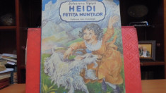 JOHANNA SPYRI - HEIDI, FETITA MUNTILOR - 95 PAG.DESENE COLOR - foto