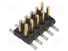Conector şiruri pini tată SAMTEC 10 PIN 1,27mm aurit SMT soclu