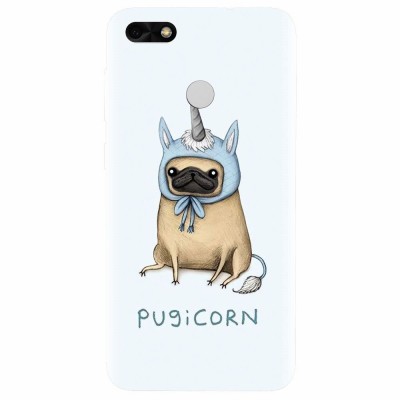 Husa silicon pentru Huawei P9 Lite mini, Pugicorn foto