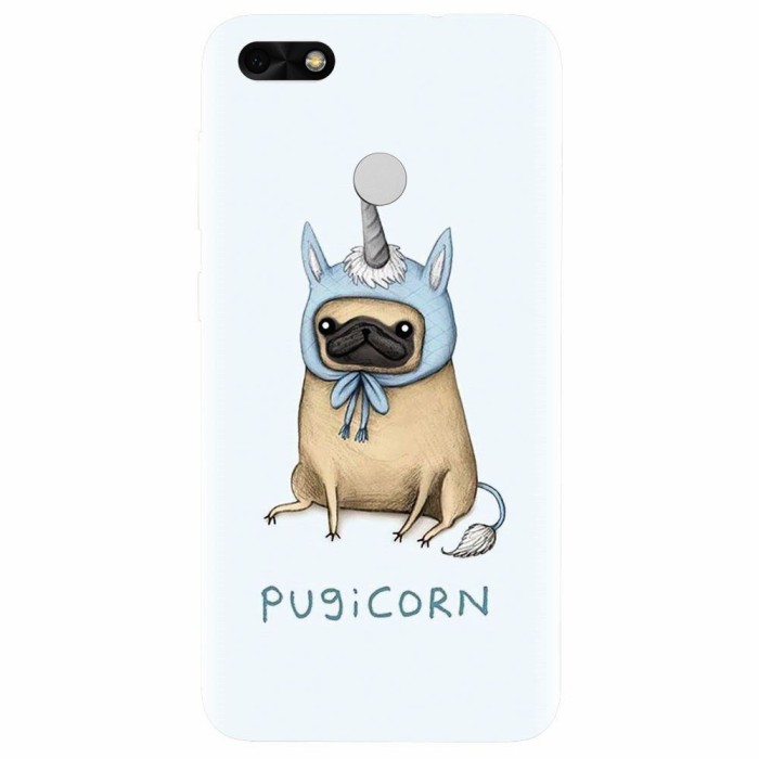 Husa silicon pentru Huawei P9 Lite mini, Pugicorn