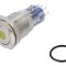 Comutator Anti-Vandalism DPDT 3A/250VAC IP67 Ambră