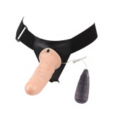 Strap On Rosy Vibrating Harness