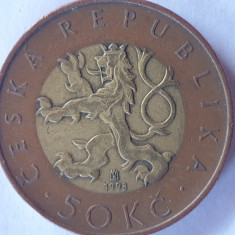 Republica Cehia 50 korun 1993