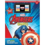 Marvel&#039;s Avengers Chalkboard Shapes: Learn shapes with reusable chalkboard pages!