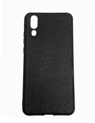 Husa Huawei P20 Silicon Glitter Black foto