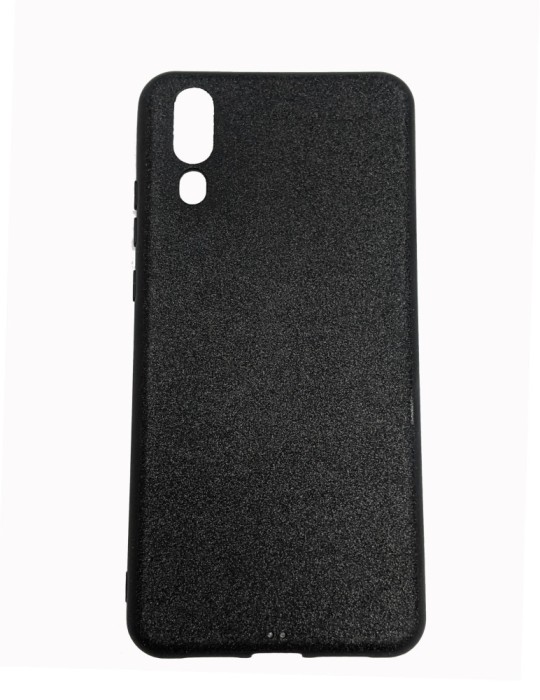 Husa Huawei P20 Silicon Glitter Black