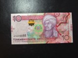 TURKMENISTAN 10 MANAT 2012 UNC