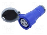 Conector alimentare AC trifazate AMPHENOL IP&amp;S 32A 250V mufă IP69K