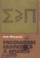 Programare geometrica si aplicatii