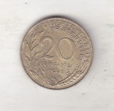 bnk mnd Franta 20 centimes 1991