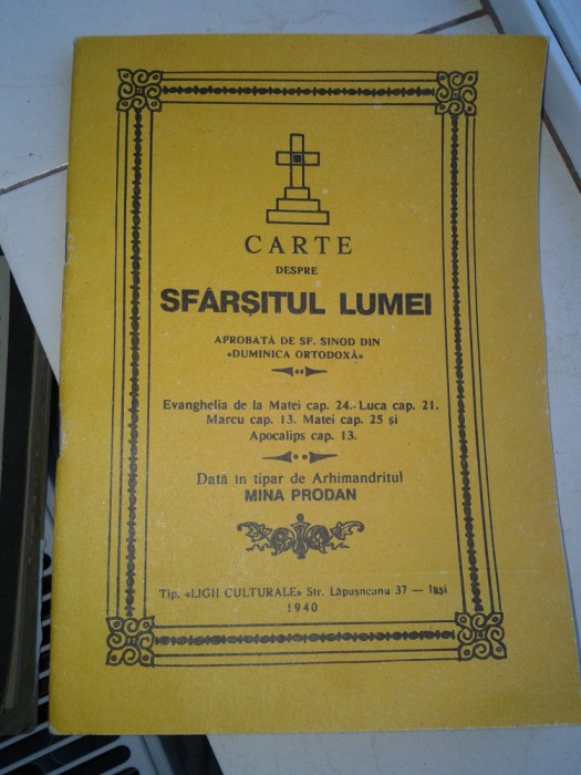 SFARSITUL LUMEI 1940