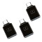 Set 3 adaptoare OTG, TrendiShop&reg;, USB catre Type C, compact si portabil, compatibil cu Macbook, Iphone, Samsung, diverse tablete si laptopuri, accesor