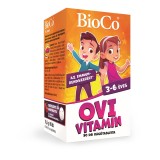 Vitamina pentru copii de gradinita cu arome naturale x 90 tablete masticabile / Bioco