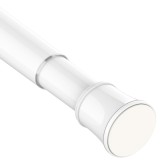 Țeavă de perdele fără foraj, țeavă telescopică reglabilă, țeavă de perdele cu cleme elastice pentru extindere prin rotire, reglabilă, pentru perdele,