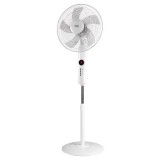 Ventilator cu Picior Teesa, Timer, Telecomanda, 3 Viteze, 3 Moduri, Oscilatie 90&deg;, Inaltime Ajustabila, 50W