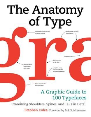 The Anatomy of Type: A Graphic Guide to 100 Typefaces foto