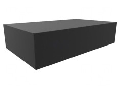 Carcasă metalică neagră 254x432x102mm