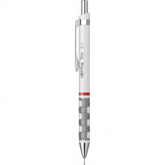 Creion Mecanic ROTRING Tikky III, Mina 0.7 mm, Corp Plastic Alb, Creion Mecanic Alb, Creion Mecanic, Creioane Mecanice, Creion Mecanic Rotring, Creion